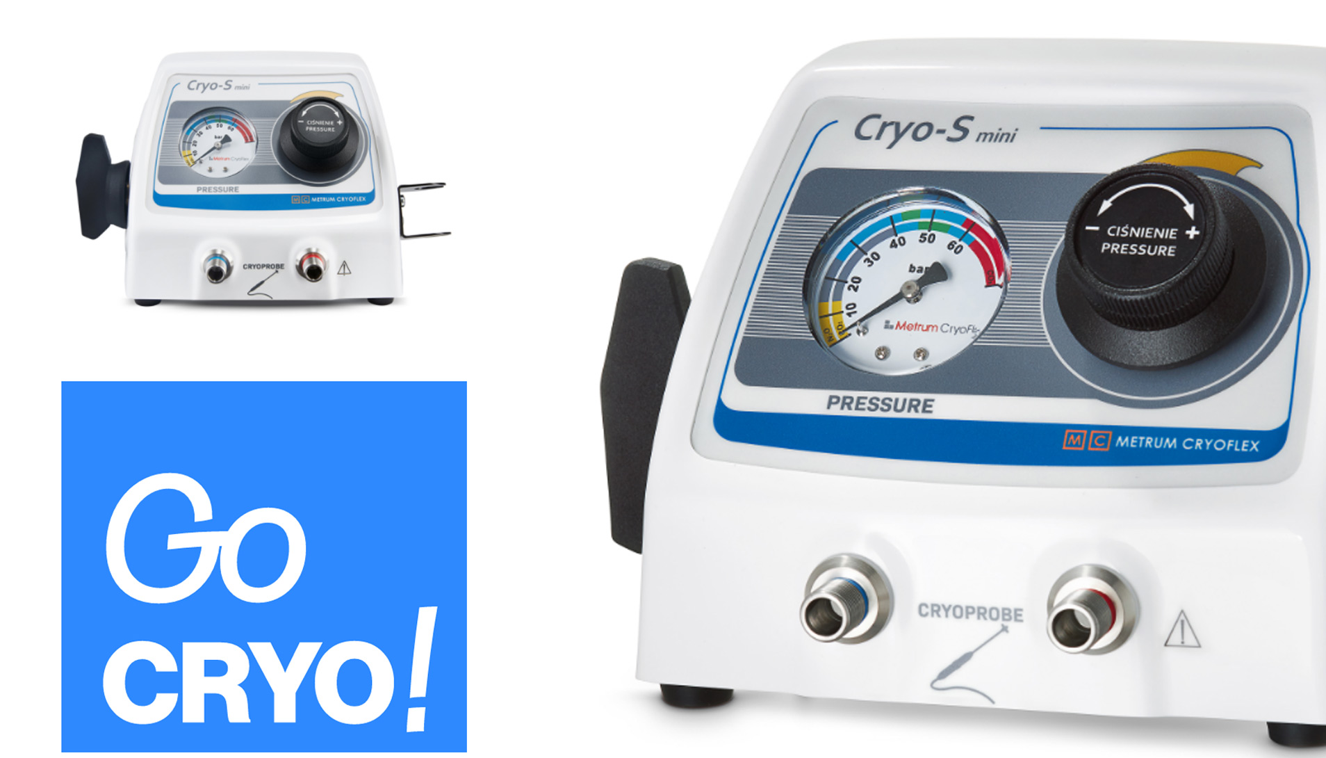 CRYO-S Mini kompakt kriosebészeti készülék